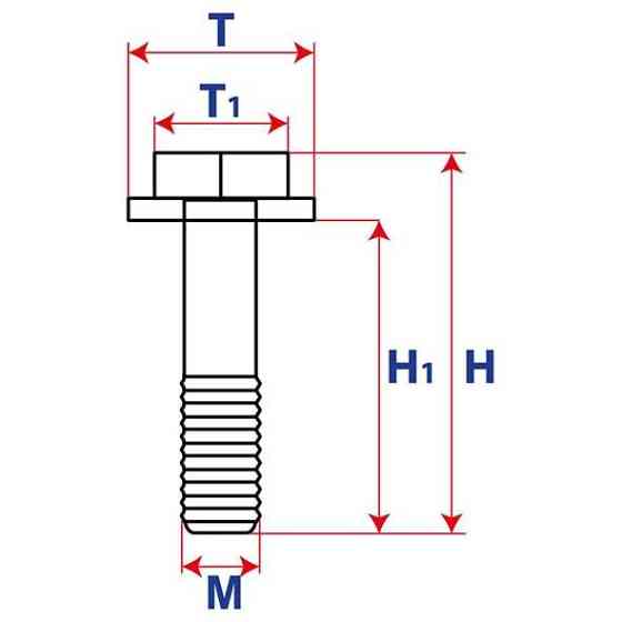 Винт M8x22 GM 11503619 Київ