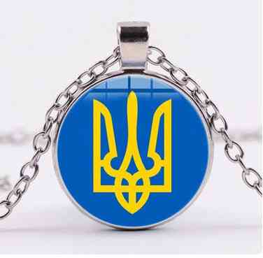 Кулон в украиснком стиле Трезубец Киев