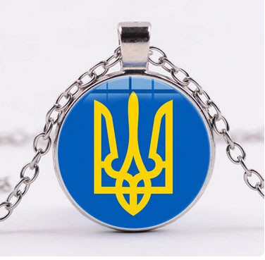 Кулон в українському стилі Трезубець Київ - фото 1