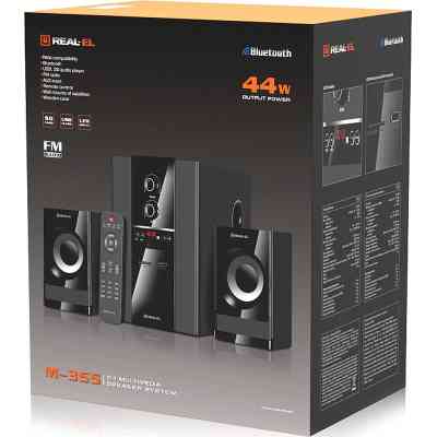 Акустическая система REAL-EL M-355 Black (EL121300015) Винница
