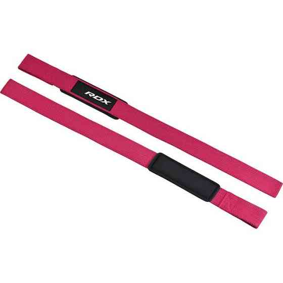 Лямки для тяги RDX W1 Gym Single Strap Pink Plus Каменское