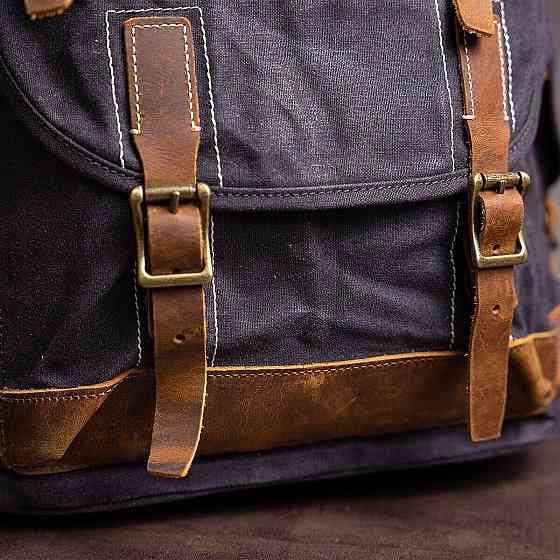 Похідний рюкзак canvas Vintage 20110 Сірий Київ