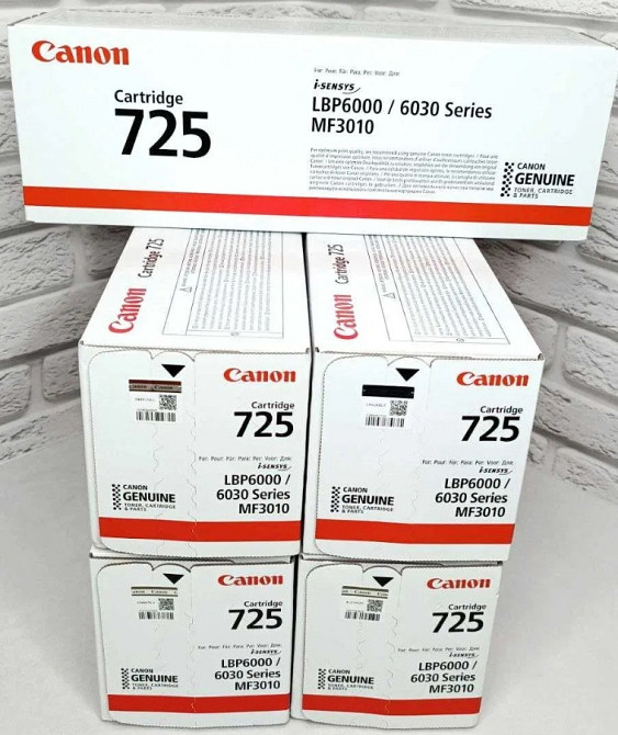 Картридж: Canon 725 Оригинал! Не Китай . Киев - изображение 1