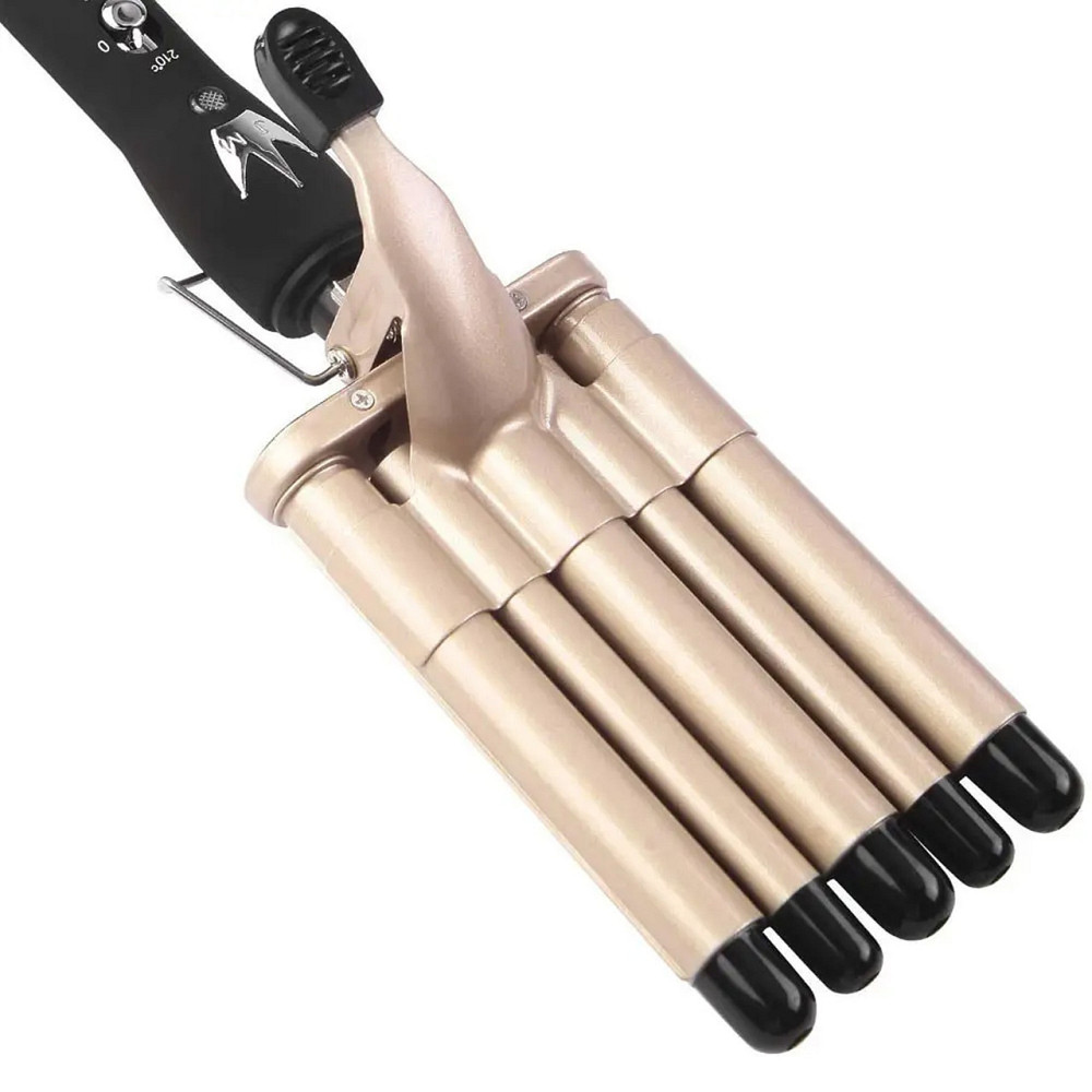 Плойка для волосся п'ять хвиль 2 режими, Geemy GM-2933 (45Вт) / Плойка хвиля для укладання волосся / Стайлер Київ - фото 4