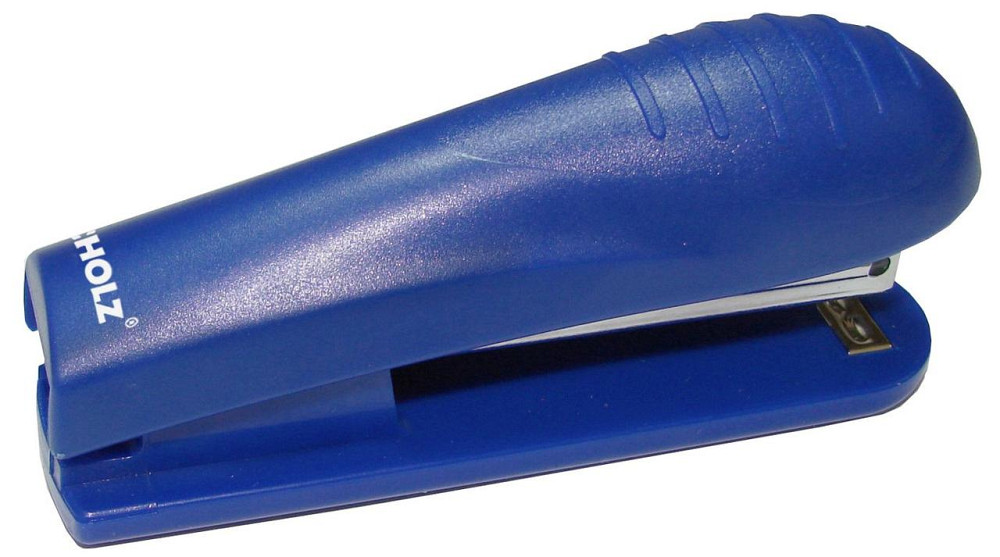 Степлер пластиковий №10 (15 арк.) "Scholz" 60 мм. синій, 4034-06SCH, шт Київ - фото 1