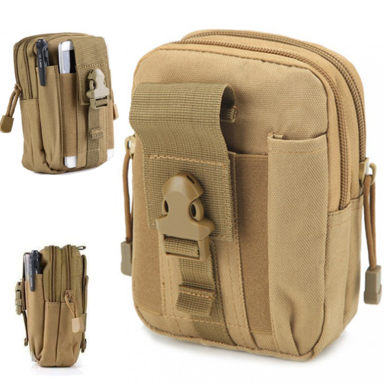 Тактическая сумка на пояс 18х13х3 см,A50,Песок SBR Киев