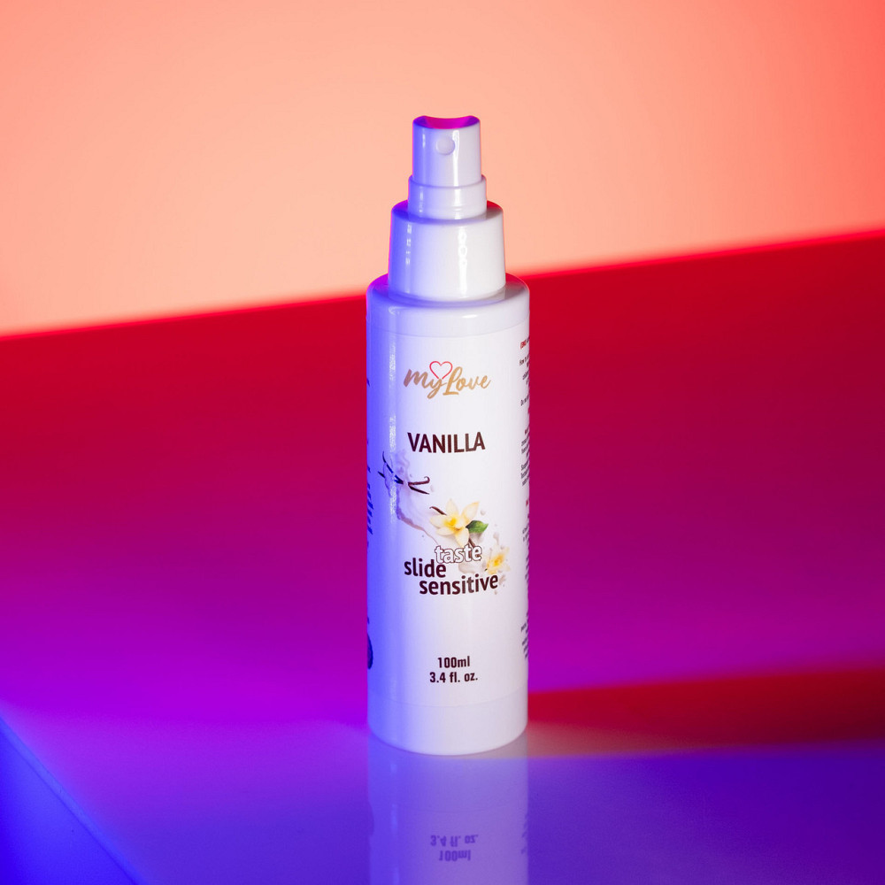 Інтимний лубрикант MyLove Taste-slide sensitive-vanilla 100 ml Sex Aura Київ - фото 3