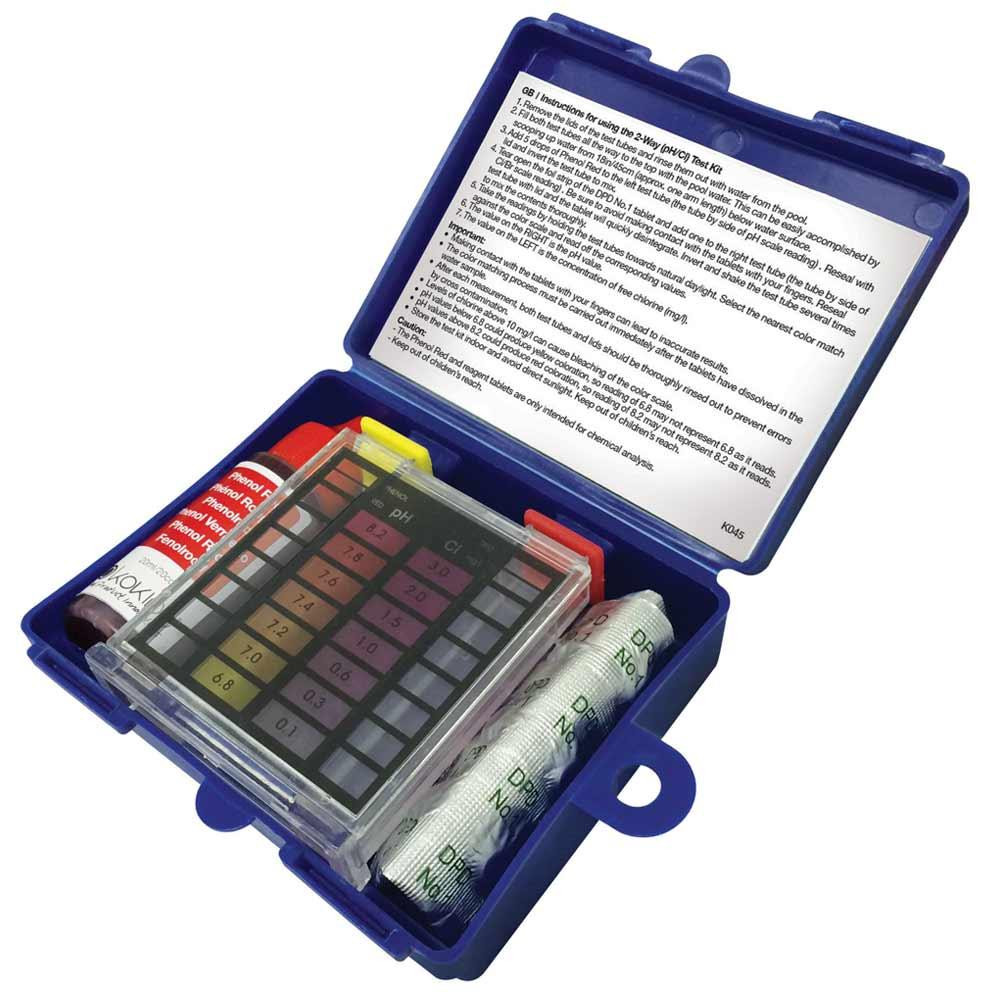 Тестер Kokido K045CBX24 (20cc Phenol + 20pcs DPD) двокомпонентний Київ - фото 1