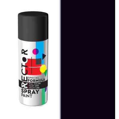Аэрозольная краска для автомобиля RECTOR універсальна 9005 чорний гл.і 400мл (000013232) Винница