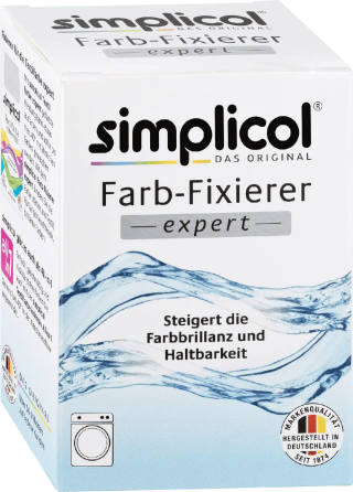 Фіксатор для закріплення пофарбованих тканин Simplicol Farb-Fixierer expert, 90 мл Львів