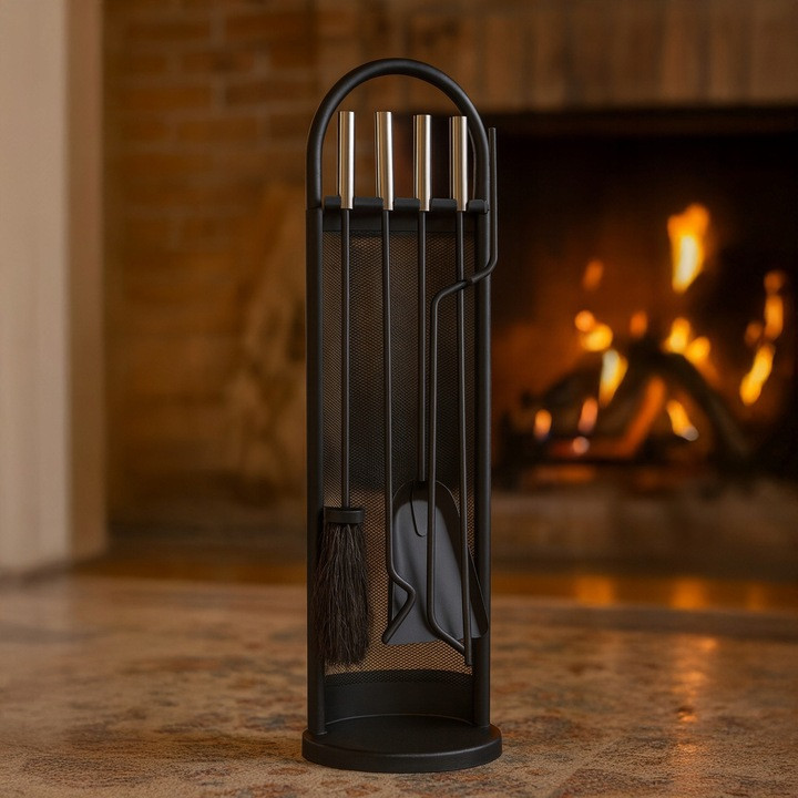 Аксессуары 5 элементов для каминов и печей с подставкой Kaminer (25971) Нововолынск - изображение 9