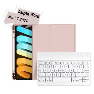 Чехол для планшета BeCover with keyboard Apple iPad Mini 7 2024 Pink (712996) Винница - изображение 1