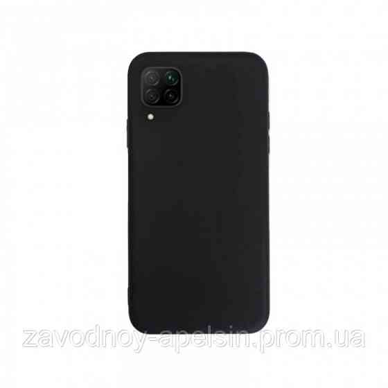 Huawei P40 lite JNY-L21A Чехол силиконовый (черный) Одесса