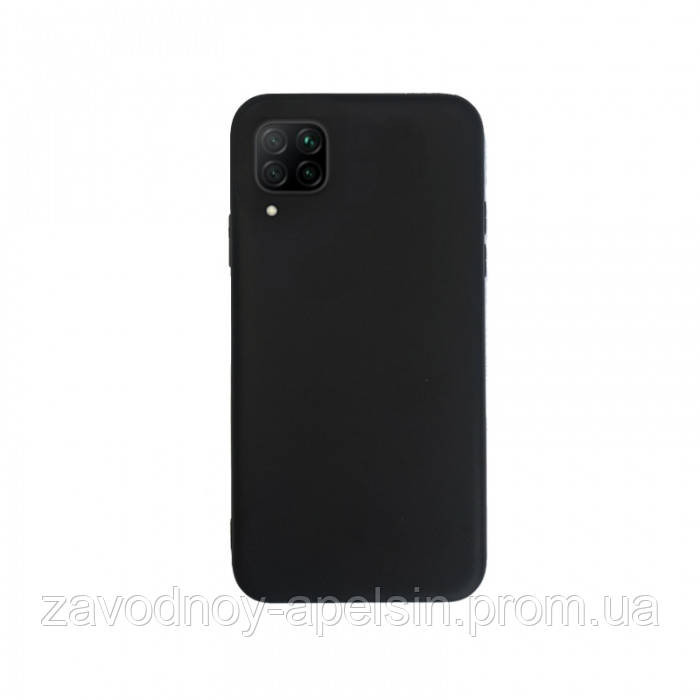 Huawei P40 lite JNY-L21A Чохол силіконовий (чорний) Одеса - фото 1