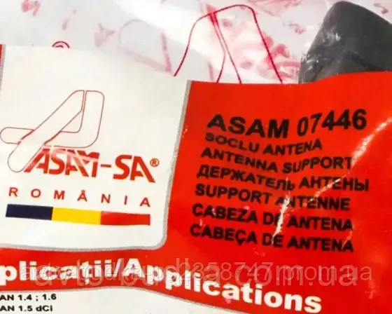 Кріплення антени на Renault Logan II 2012-> ASAM 07446 Новий Розділ