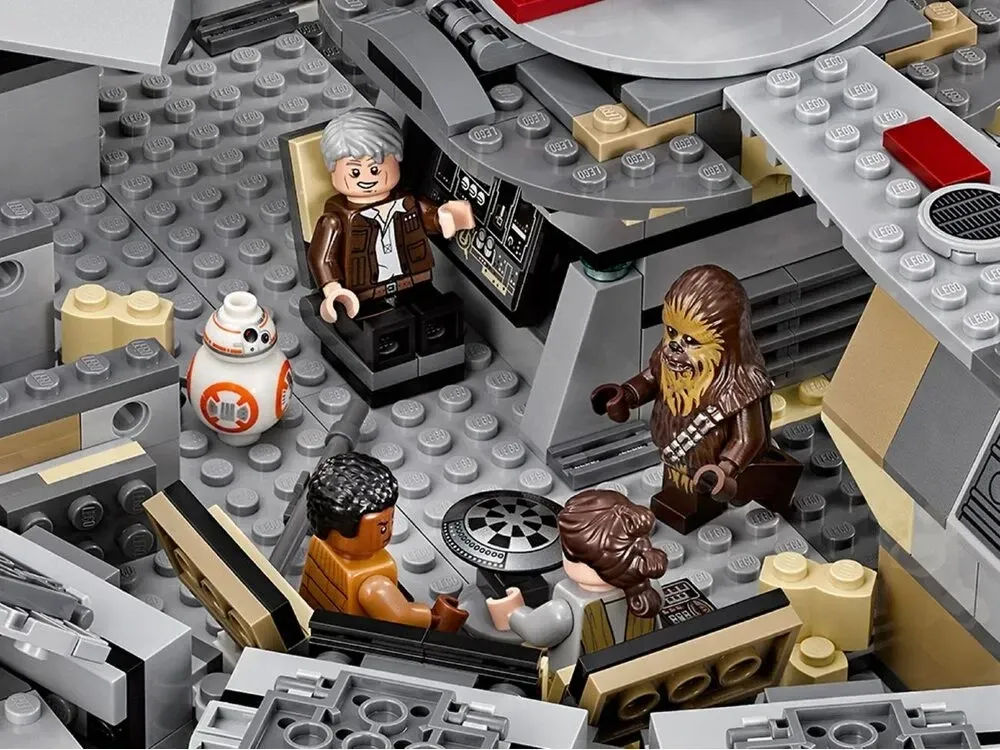 Конструктор Тисячий Сокол Star Wars (75105), 1381 деталей сумісний з lego-лого Запоріжжя - фото 4