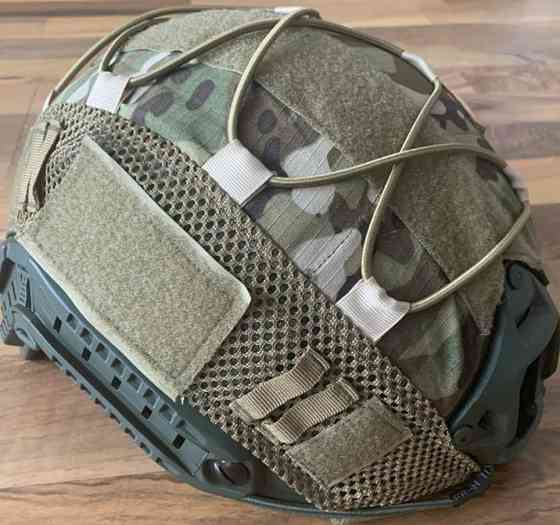 Всі Розміри - Шолом Тактичний NTS USA NIJ IIIA KEVLAR +Кавер Мультикам. Харків