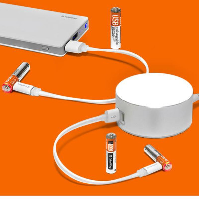 Акумулятор ColorWay AAA USB-micro 400 mAh * 2 (CW-UBAAA-01) Вінниця - фото 5