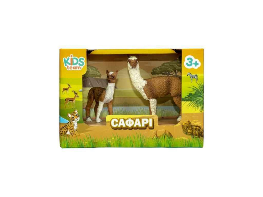 Набір тварин в асортименті Сафарі Q9899-A34 ТМ KIDS TEAM ANIMALS Київ - фото 1