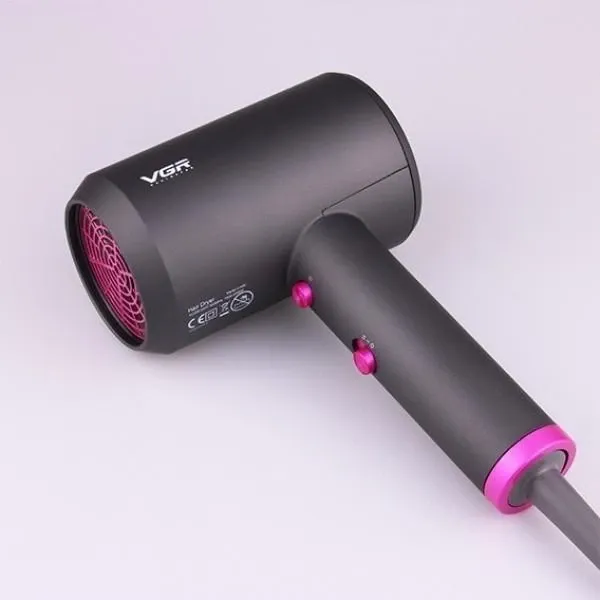 Фен для волосся VGR V-400, професійна модель 2000 Вт з 2 швидкостями, холодним повітрям та захистом від перегріву Одеса - фото 9