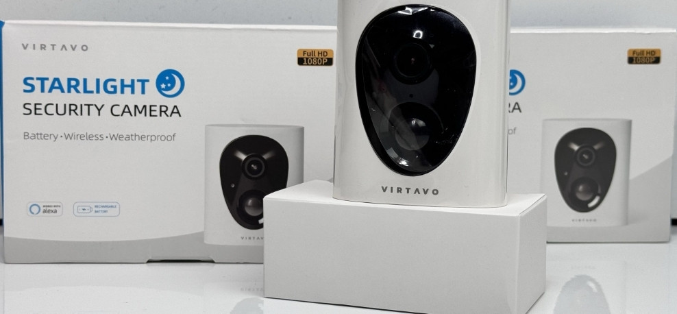 Камера видеонаблюдения Внешняя Wi-Fi камера VIRTAVO 1080P (2шт) Киев - изображение 6