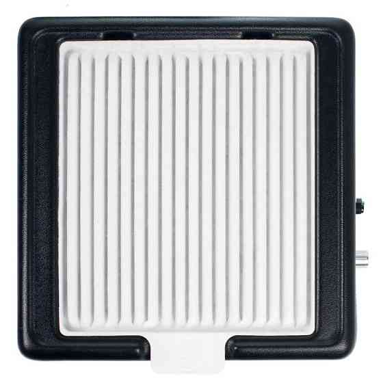 Настольная маникюрная вытяжка Teri Turbo M черная (решетка золотая) Киев