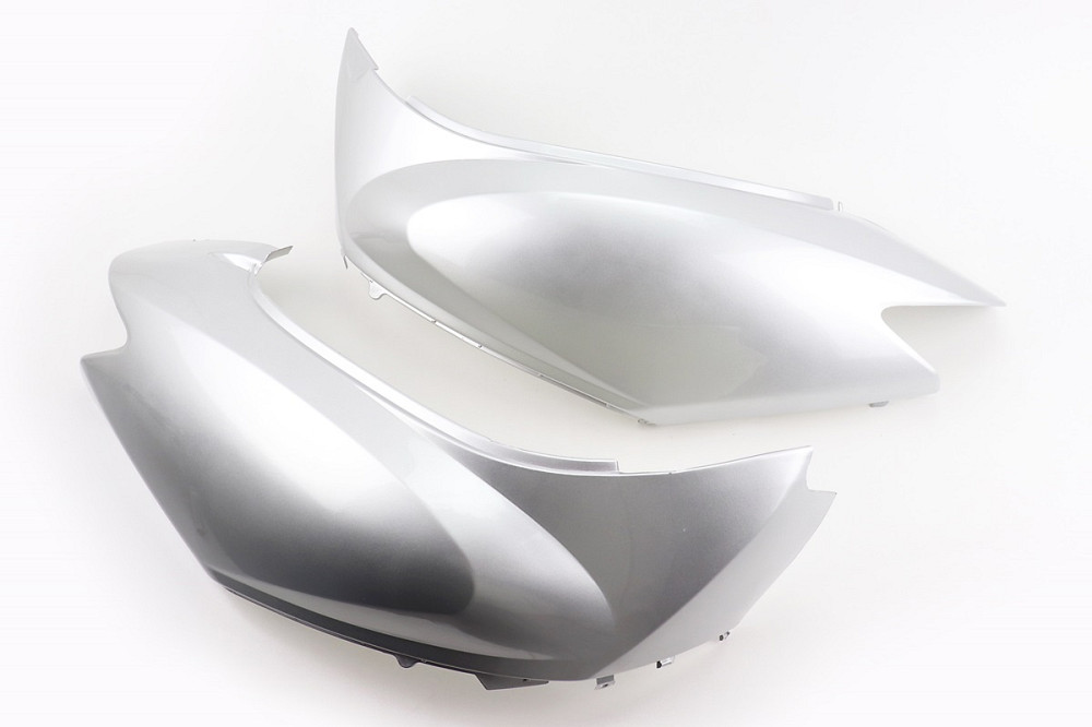 Honda DIO AF-56/57 пластик - верхній бічний лів+прав к-кт-2шт, СІРИЙ Киев - изображение 1