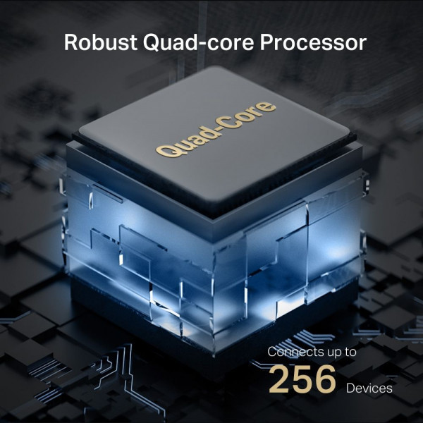Маршрутизатор Mercusys MR90X, AX6000 1x2.5GE WAN/LAN 1xGE WAN\LAN 2xGE LAN MU-MIMO OFDMA (MR90X) Київ - фото 7