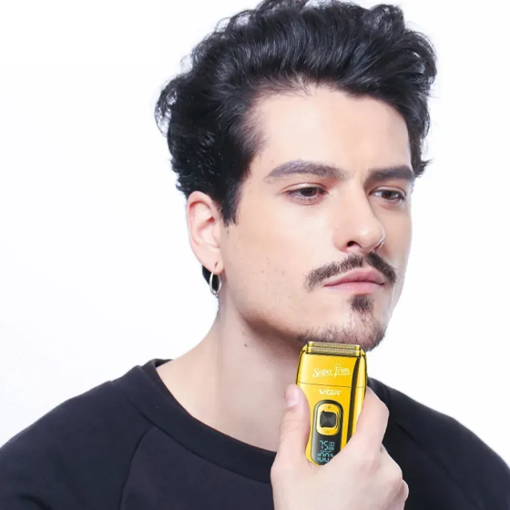 Електробритва шейвер VGR V-332 USB 5 Вт Золотистий Вінниця