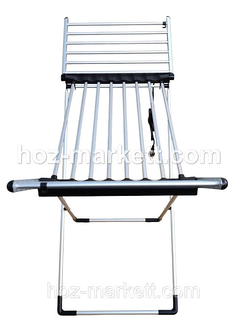 Сушилка электрическая напольная алюминиевая с подогревом дополнительных секций с таймером и термостатом IDRY PLUS Харьков - изображение 3