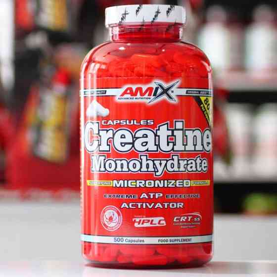 Креатин моногидрат Amix Nutrition Creatine monohydrate 800mg 500 cps Луцк
