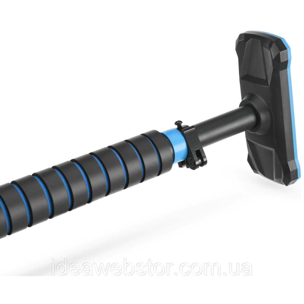 Турнік розсувний GYMTEK 70-100 см для дому дверний у розпір без свердління сталевий турнік для підтягувань із м'якими ручками Київ - фото 11