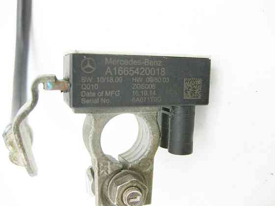 Mercedes-Benz  A1665420018 Мінусова клема АКБ з блоком на масу CLA C117 GLA X156 A-class W176 B-class W242 B-class W246 Одесса