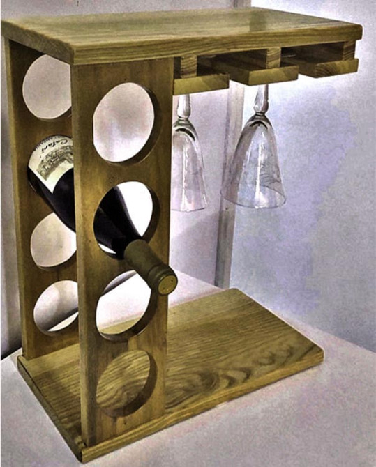 Настільна винна полиця "Ластрін" мускат Миколаїв - фото 1