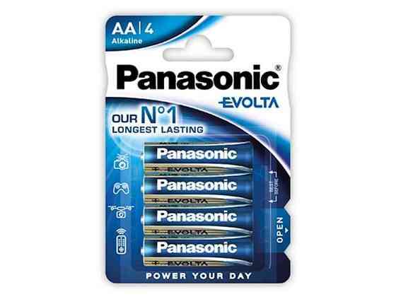 Батарейка лужна LR6/AA Evolta 1x4 шт. ТМ PANASONIC Киев
