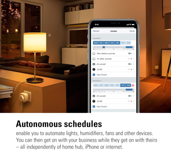 Розумна розетка Elgato Eve Energy Apple HomeKit Bluetooth, облік енергії, 220В (Англійський стандарт + перехідник) Київ