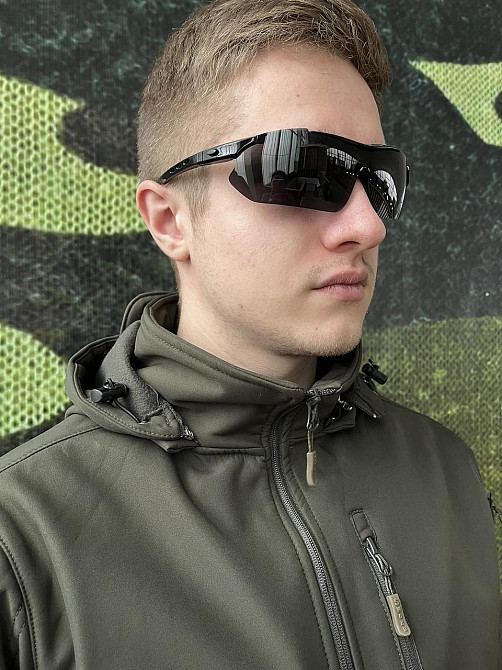 Тактические очки для военных с 5 сменными линзами Киев - изображение 3