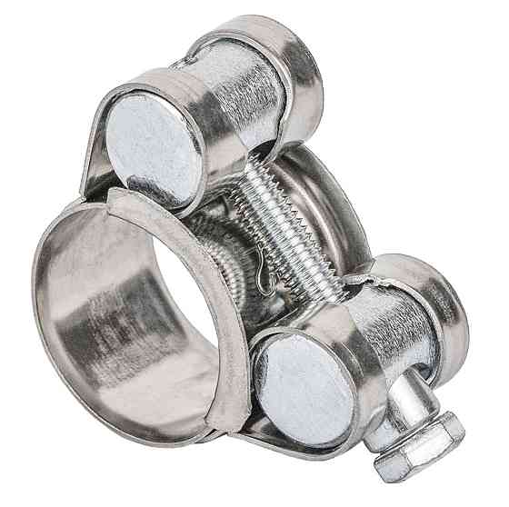 Хомут силовой нержавеющий 18мм Ø19-21мм (КРАТНО 10шт) SIGMA (2508021) Киев