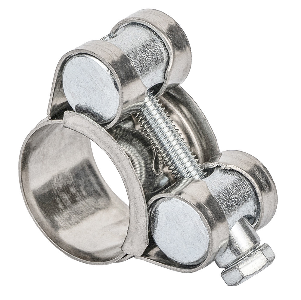 Хомут силовий неіржавкий 18 мм Ø19-21 мм (КРАТНО 10 шт.) SIGMA (2508021) Київ - фото 1