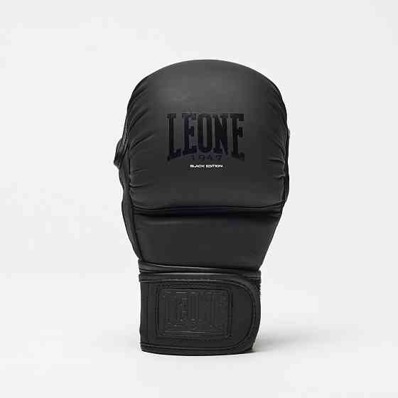 Рукавиці греплінгові для ММА Leone BLACK Edition S (капа в комплекті) Кам'янське