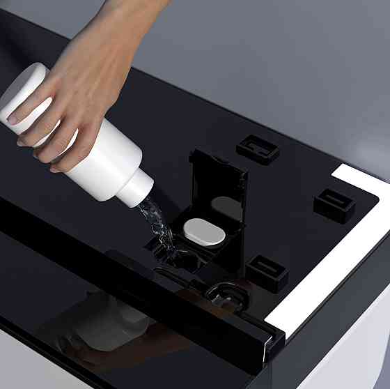 Розумний смарт унітаз з автопіною, плазмовою стерилізацією та підсвічуванням (G7) GYE (794366244) Київ