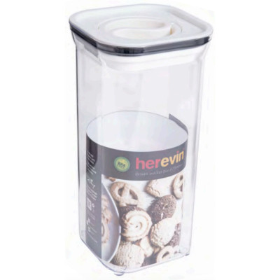 Пищевой контейнер Herevin Canister-Vacuum Lid-White вакумна кришка 1.5 л (161215-004) Винница - изображение 1