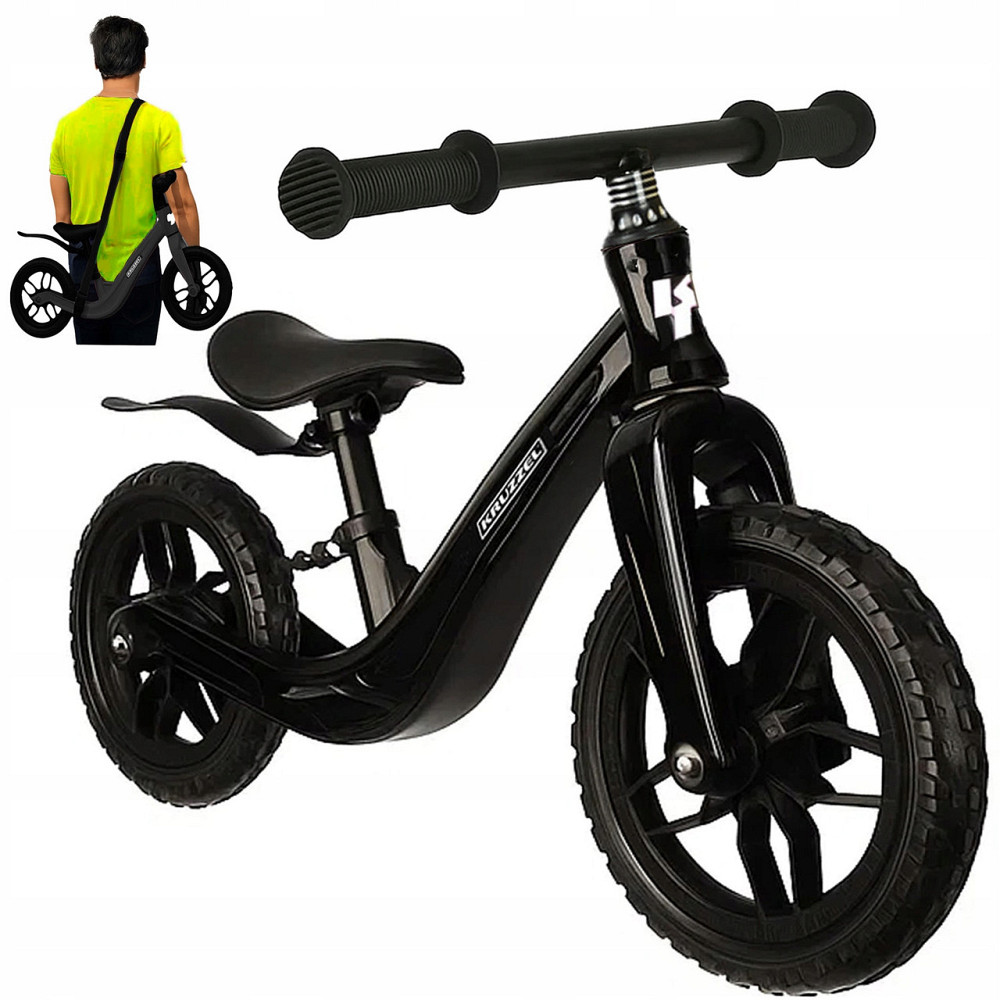 Детский велосипед беговой до 30 кг с плечевым ремнем Kruzzel (25767) Нововолынск - изображение 1