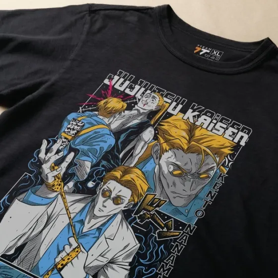 Футболка чоловіча з  принтом Магическая битва Нанамі Кенто Розмір 48 Anime0951 Дніпро