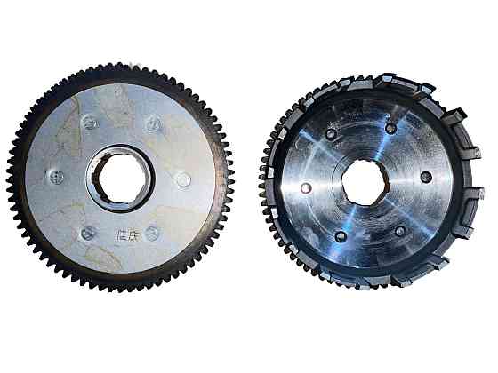 Корзина сцепления (в сборе) 4T CG200 (голая) (6 дисков, 73 зуба) ST Мукачево