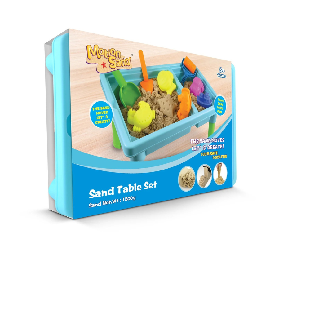 Набор детский стол с кинетическим песком и аксессуарами 