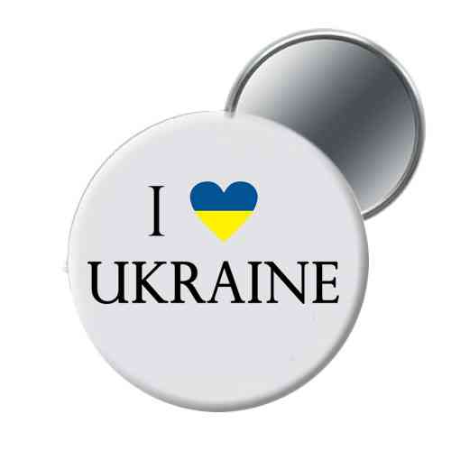 Дзеркало кишенькове Я люблю Україну Київ