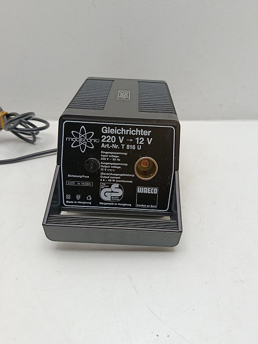 Перетворювач, випрямляч напруги MOBITRONIC T 816 U 220V - 12V (4A / 48W) (товар з вітрини) Луцьк - фото 1
