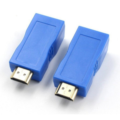 Адаптер HDMI extender passive 30m RJ45 1080P Extradigital (KBH1754) Винница - изображение 5