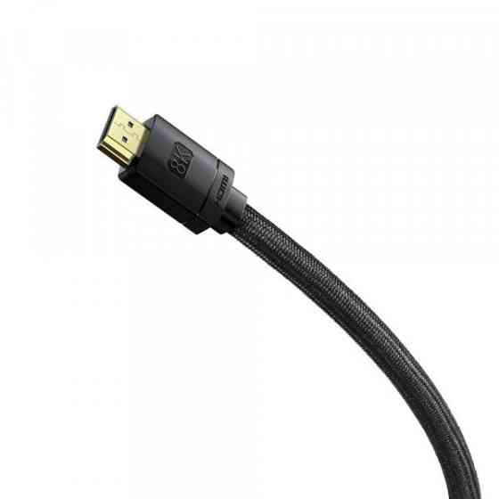 Кабель HDMI M - M, 3m, V2.1 8K, High Definition Series CAKGQ-L01 Baseus Чорний (CAKGQ-L01) Київ